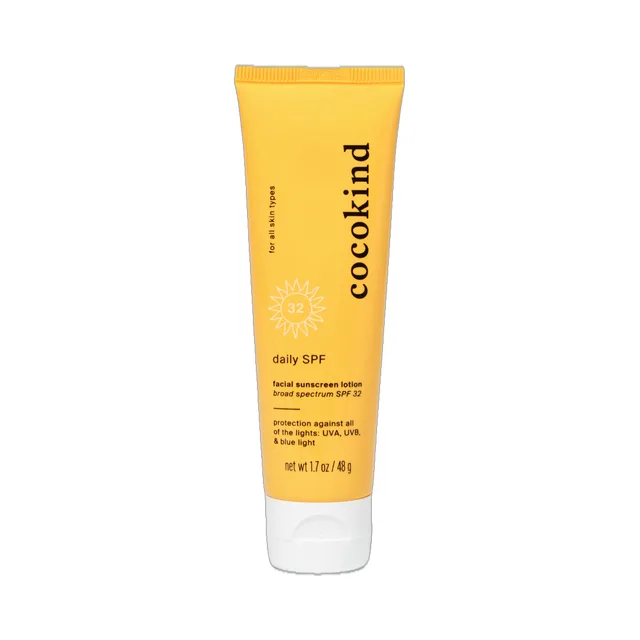 Cocokind Daily SPF 32, the brand's own product photograph